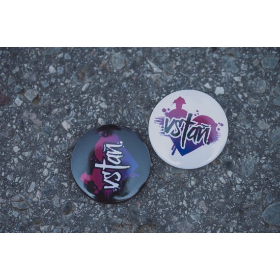 Odznak VSTAŇ – biely (44mm)